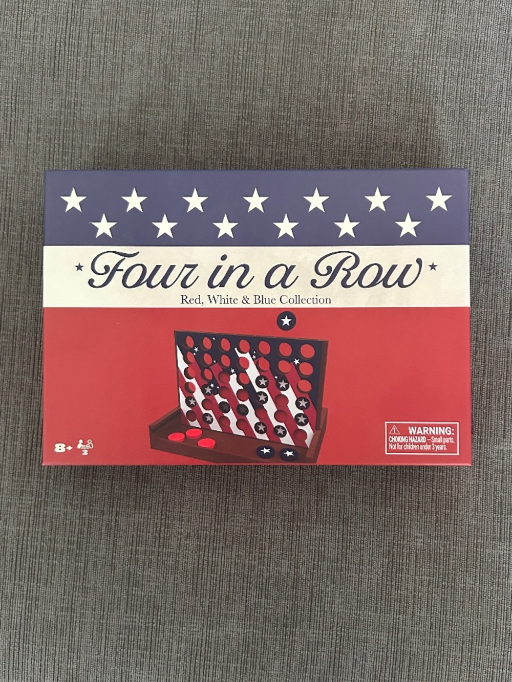 Four in a Row Americana collection in red white blue Target exclusive